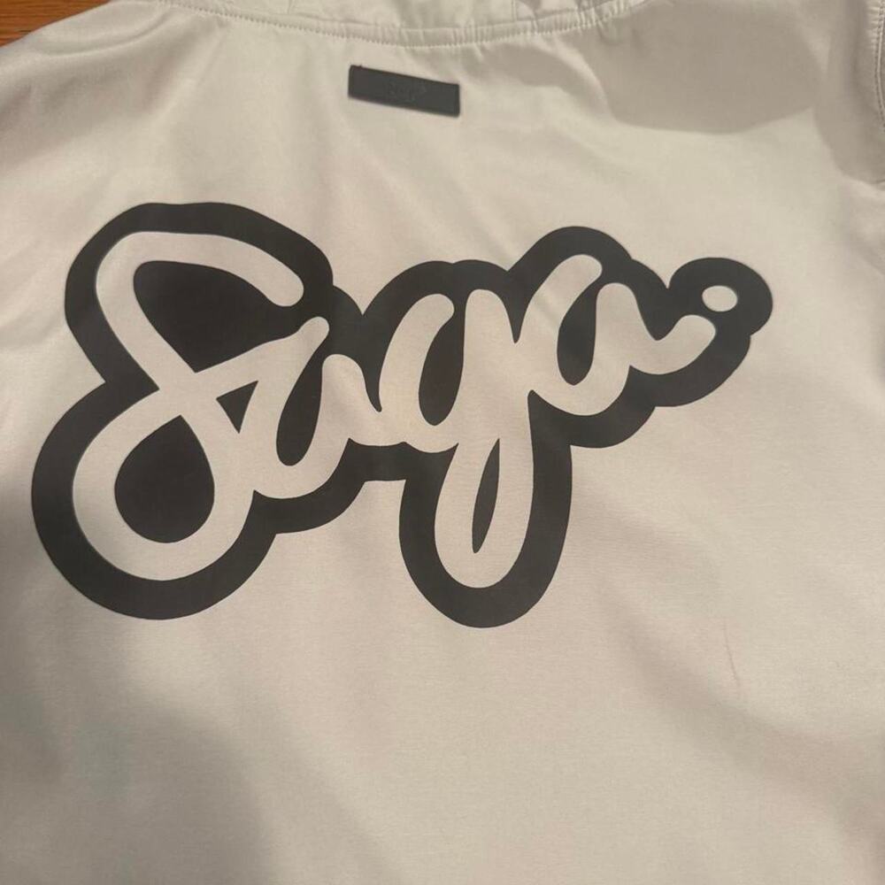 Saga outerwear hooded snap button windbreaker - Picture 6 of 8